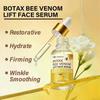 Bee Venom Lifting Face Serum, Hydrating & Firming Treatment for Facial Skin, Improve Appearance of Sagging Skin, Fine Lines & Elasticity, Moisturizing