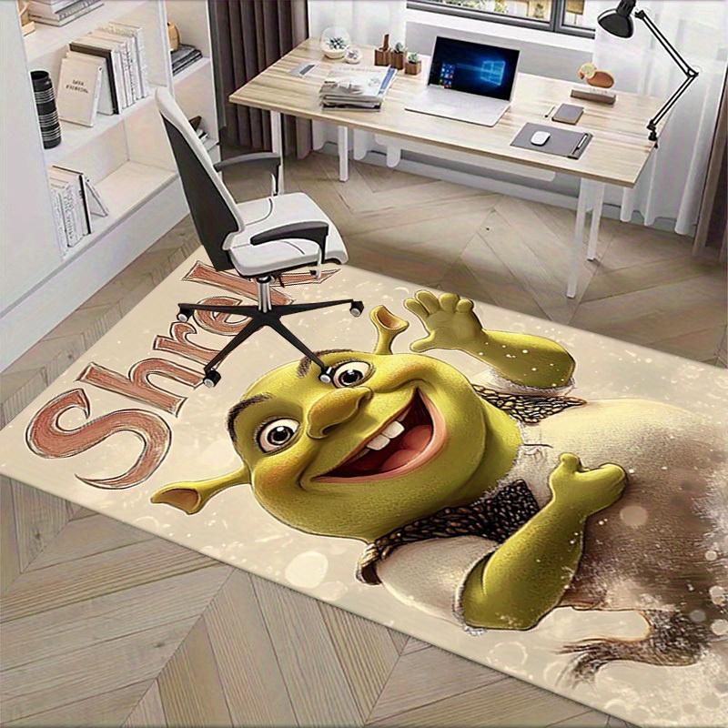 3D Printed Shrek,Fairy tale,Fantasy Forest Anti-Slip Rug - Machine Washable Office Rug for Living Room, Bedroom, Office - Multiple Sizes