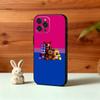 F-Five-Nights-At-Freddys F-Fnaf Phone Case For iPhone17 16 15 14 13 12 11 Pro Max Plus,5G Soft Black Case
