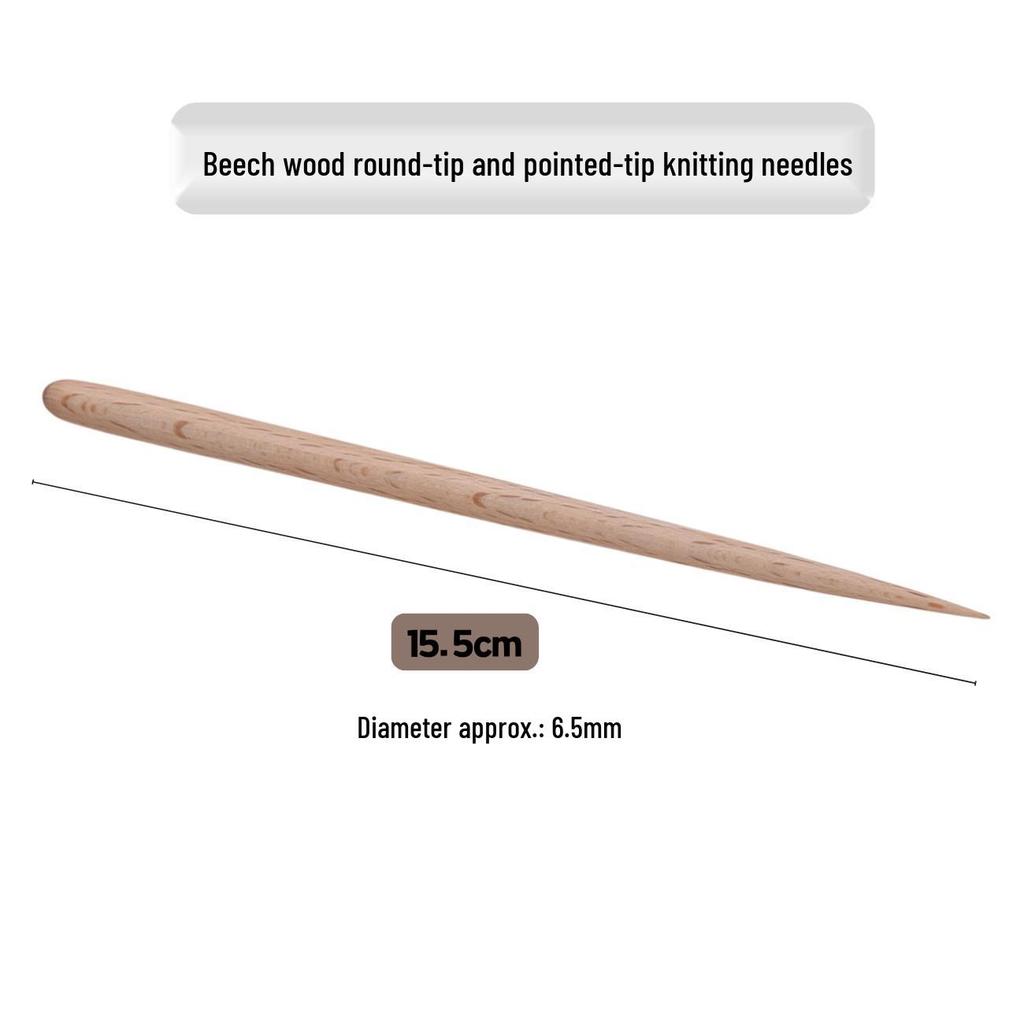 Super Light Clay Sculpting Tools: Handmade Wooden Shaping, Pointed & Round Heads, DIY Sculpture Knives, Eye Socket Press, and Knitting Needles.