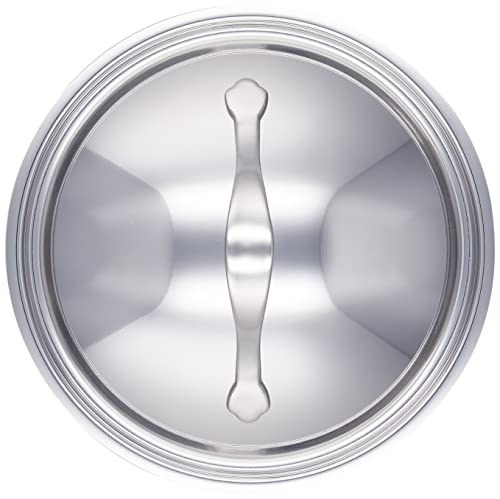 MEYER Frying Pan with Stainless Steel Lid, 24cm, "Analonlux Stainless Steel Lid" [Official Japanese Product] AC3-SF24
