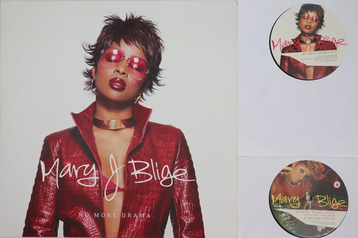 LP Record MARY J BLIGE  No More Drama 0881128391 MCA 2002 US Rap  HipHopRB Used
