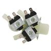 3 Way Water Inlet N C Normal Closed Electric Solenoid Valve AC 220V G3 4