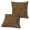 Leopard Print 2 Pcs Square Pillowcase Pillow Cover Cushion Decor Comfort Throw Pillow For Home Sofa