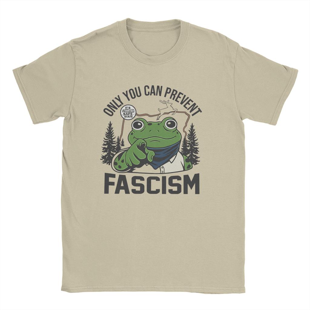 Casual T-Shirt Summer Portland Frog Resist Hip Hop T-Shirts Cotton Tee Shirt for Adult Y2K Basic Pattern Short Sleeve Clothing