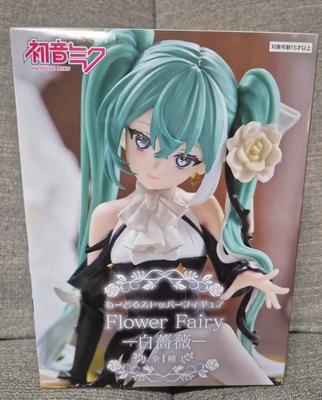 Hatsune Miku White Rose Noodle Stopper Figure White Rose