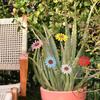 10pcs Colorful Decorative Garden Stakes Creative Garden Floor Plugs Crafts Flower Ground Stake  Yard