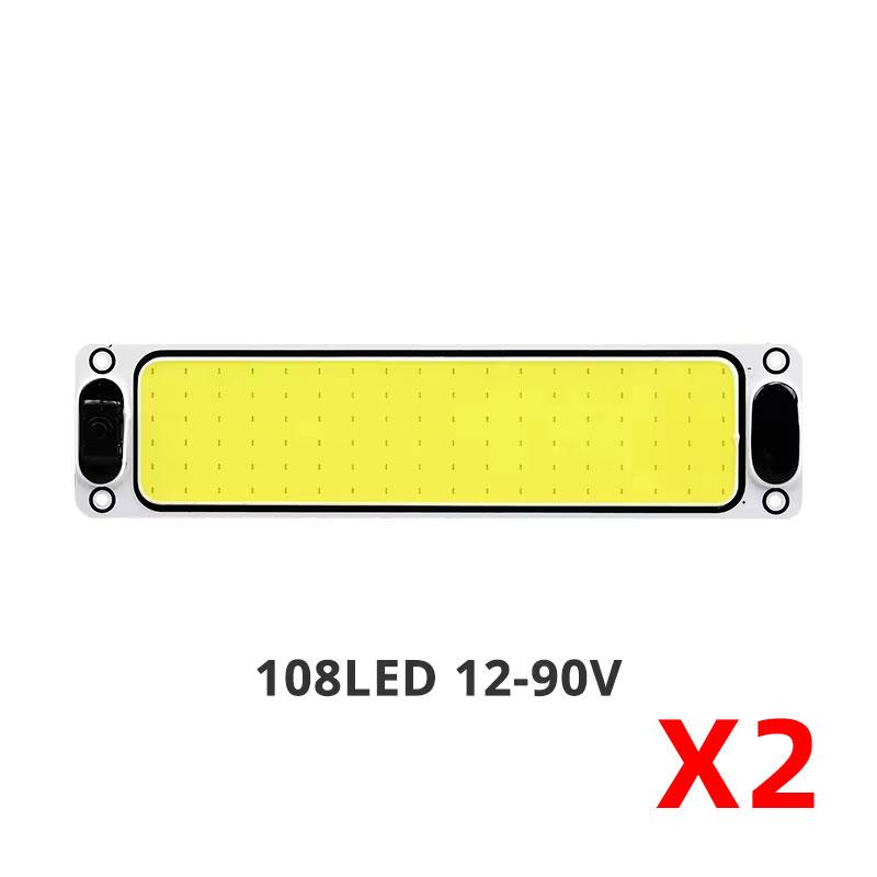 12-24V Car LED Light Reading Night Strip Light Neon Lights Automotive Ceiling Lamp with On Off Switch Led Lights for Vehicles