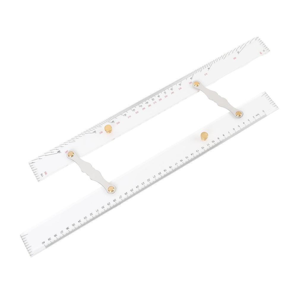 450mm Marine Navigation Parallel Ruler High Transparency Acrylic Nautical Sea Chart Plotting Tool