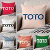 Japanese Bathroom T-TOTO Pillow Case Silky Elegant Comfort Sofa Bed Invisible Zipper Beach Pillowcase