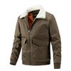 Autumn and Winter Men's Large Cotton Jacket Casual Workwear Coat Fashion Men's Wear