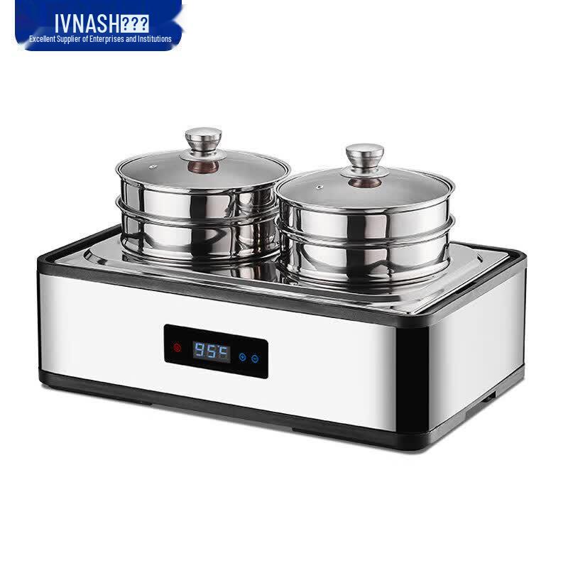 Vnash 8L Stainless Steel Electric Buffet Food Warmer