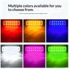 1Pcs 12-35V Truck Led Side Marker Light Double Row 12 Smd Strobe Warning Light Indicator Signal Light Rear Taillight Colorful