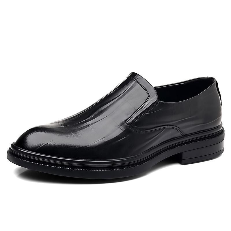 Hot Sale Casual Leather Shoes Men's Classic Dress Men's Shoes Single Shoes High-end Wedding Shoes Flow Fashion Shoes