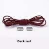 Elastic Laces Sneakers Round Shoelaces Without Ties Rubber No Tie Shoe Laces Shoes Kids Adult Quick Shoe Lace Rubber Bands