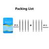 WOCCI Stainless Steel Spring Bars for Watch and 14mm Set of 8 Straps, 1.5mm Diameter, 1.8mm Diameter, Diameter,