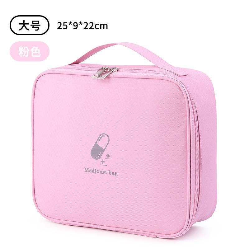 1/2Pcs Large-Capacity  Medicine Box Layered Family First Aid Kit Medicine Boxes Medicine Cabinet Portable Fabric Storage Bag