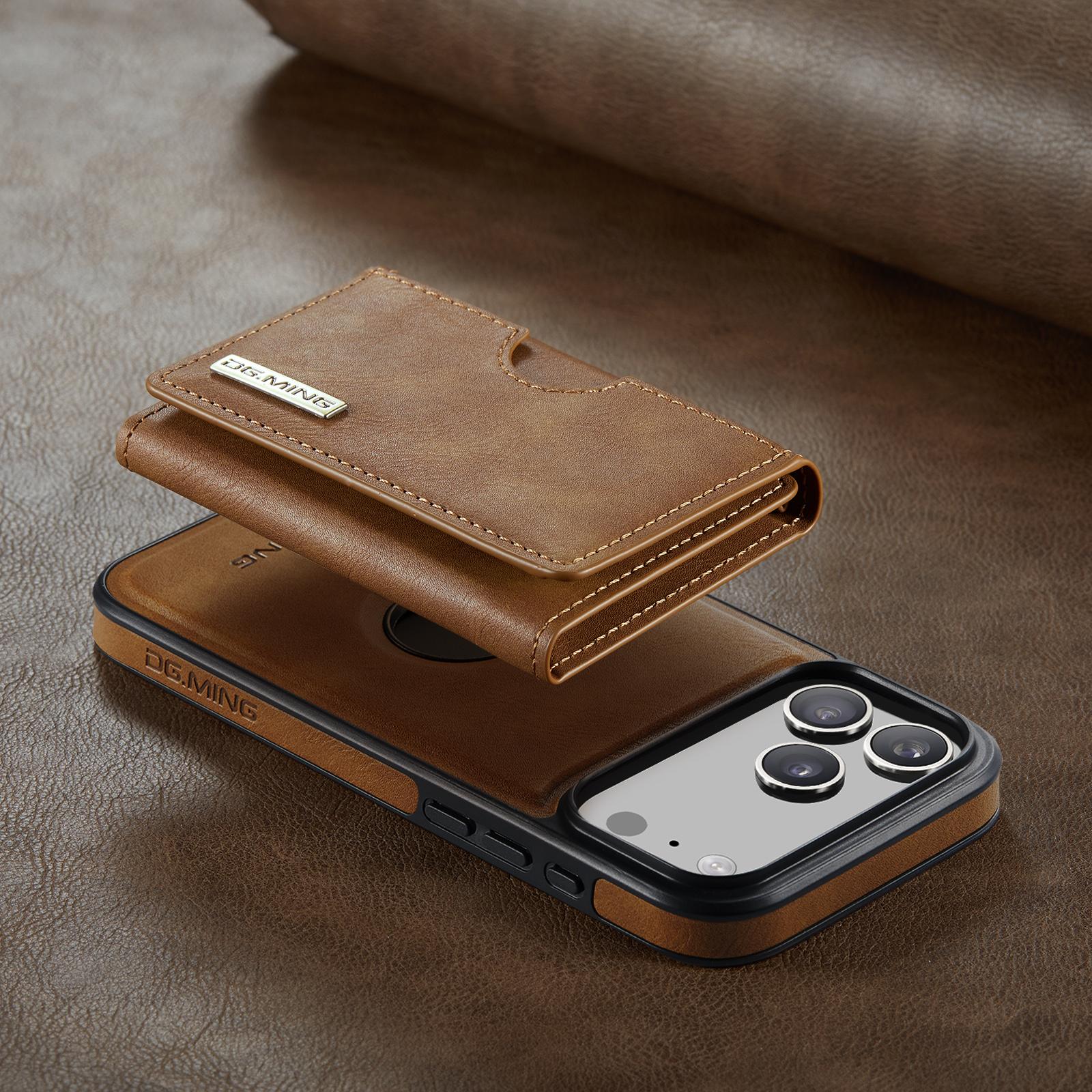 

Роскошный съемный магнитный кожаный чехол-кошелек с подставкой для телефона для iPhone 17 Air 16 15 Plus 13 12 Pro Max Samsung S25 S24 S23 Ultra Google Обложка со слотом для карт iPhone 16e коричневый