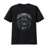 100 HÅRDCORE T-shirt Vild Hund Svart Gabber Techno Stil vintage Tvättad Snygg Vardaglig streetwear Unisex Mjuk Stretch