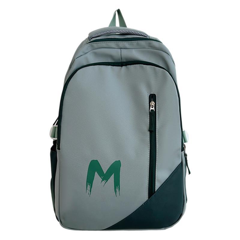 Schoolbag 1011 New Trend Large Capacity Couple Backpack Stylish Simple Casual Lightweight Student Backpack