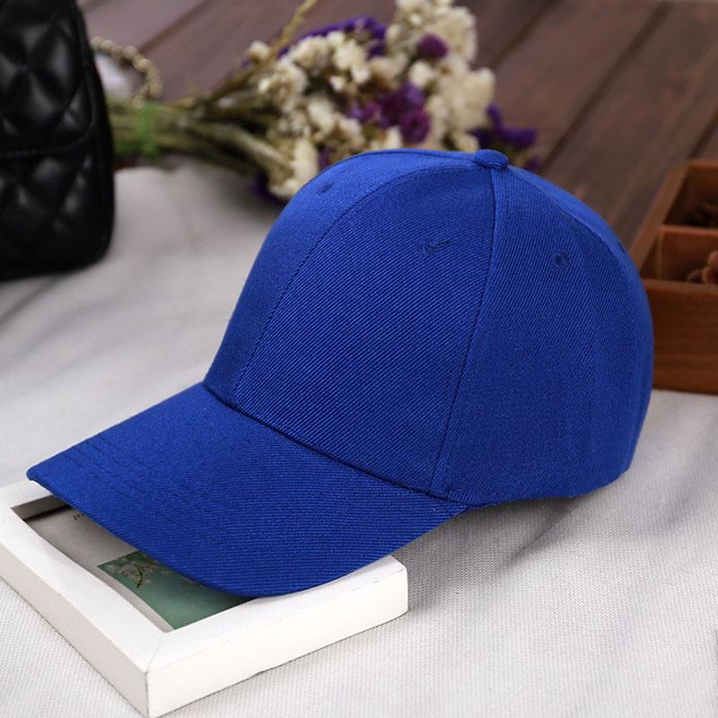 Casual Baseball Cap For Women Men Fashion Retro Solid Color Outdoor Sports Hat