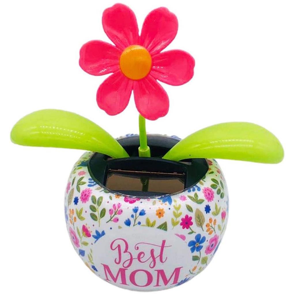 

Цветочный горшок Танцующие украшения на солнечной энергии Подоконник Украшения для автомобиля