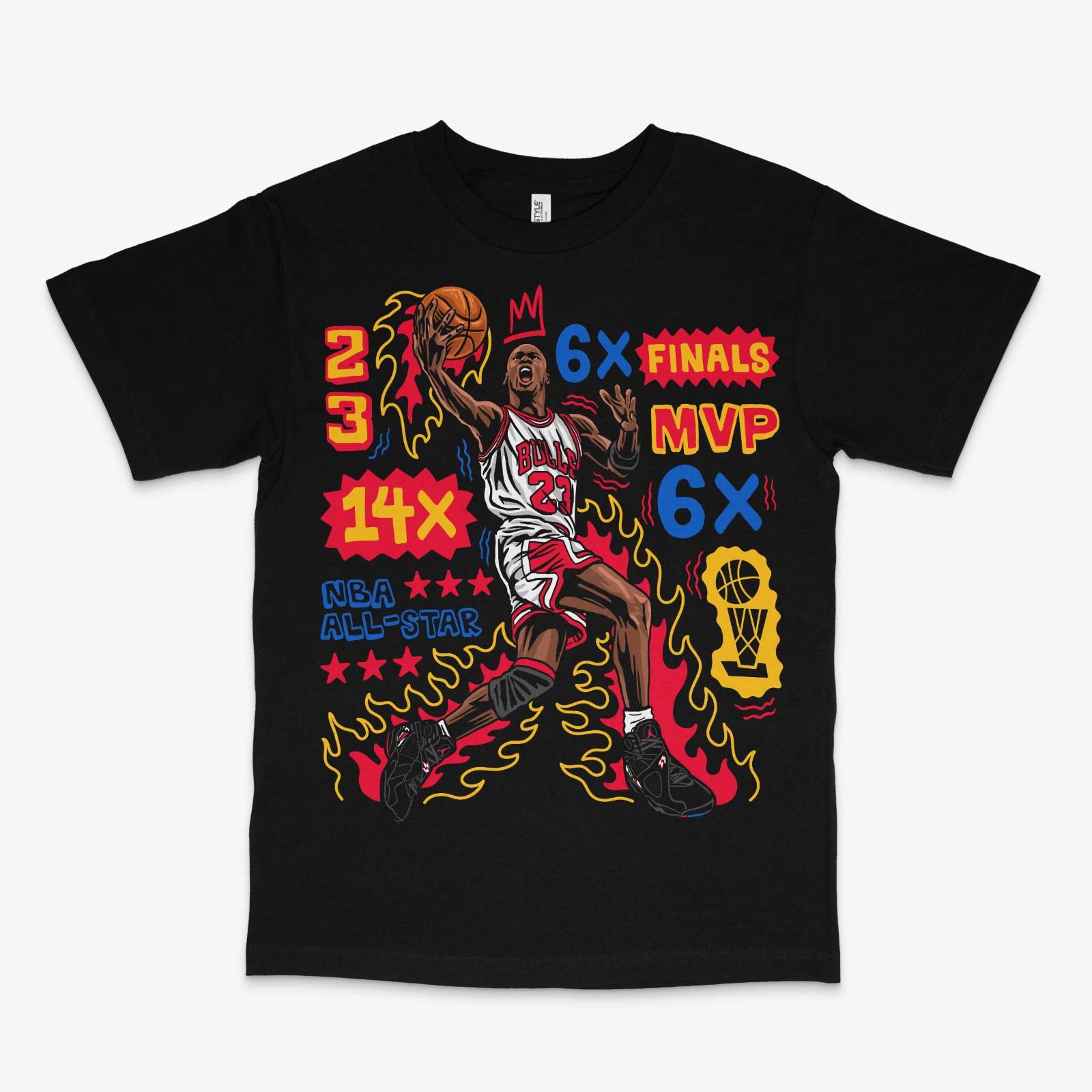 Flair Playoff 8s Black Tee XXL