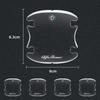 Transparent Car Door Handle Bowl Protector Film Anti-Scratch Sticker For Alfa Romeo Giulia Stelvio MiTo Giulietta Tonale ALFA 4C