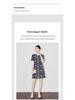High-Quality French Retro Sequin Embroidered Denim Skirt Dress for Women