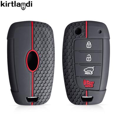 4 Buttons Car Remote Key Case Silicone Key Cover Holder For Hyundai I30 IX35 Tucson Solaris Focus Sonata Accent Elantra Creta
