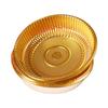 Liangdao Round Gold Plastic Mooncake Trays