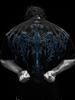 Breathedivinity Herren Dark Style Oversized Baumwoll-T-Shirt - Amerikanische Streetwear, Sportlich Casual, Kurzarm