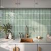 COMSTICKC 3D Tile Stickers, Waterproof, Heat Resistant, 10 Pieces, 305 x 305 cm, DIY for Kitchen,