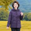 Middle mother winter thickened jacket new middle the elderly women's clothing large size thickened padded jacket