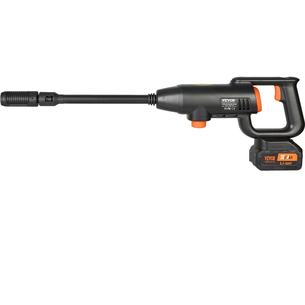 High Pressure Cordless Washer Cleaner Portable Water Spray Car Gun 580 PSI