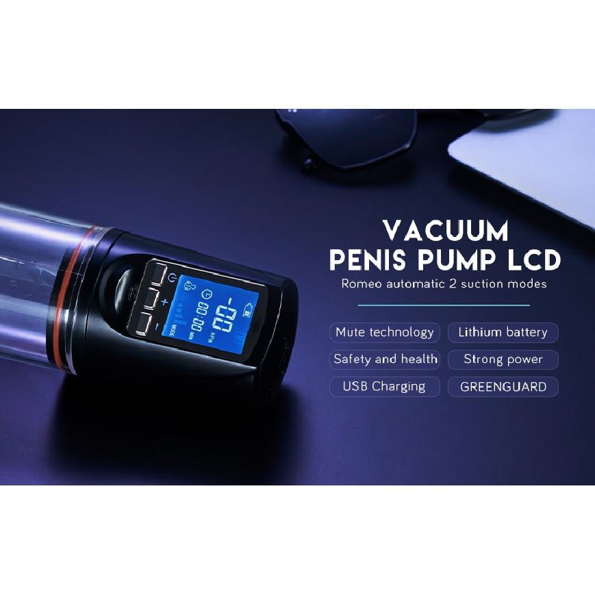 HESEKS Pompe à pénis automatique Pompe à vide Érection Électrique Masturbation masculine Agrandissement du pénis Extenseur Agrandisseur masculin Sexe