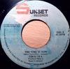 7inch Record COCO TEA  Time Is Now NONE Sunset Records 1986 Jamaica Reggae Ska  Dub Used
