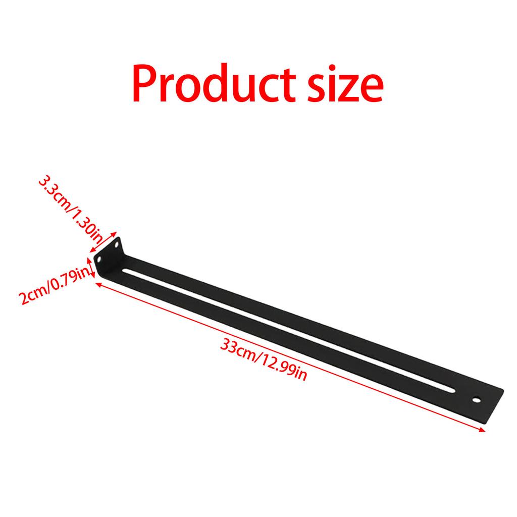 4Pcs Furniture Reinforcement Hardware Drawer Repair Kits Furniture Repair Accessory Bracket Middle Mount Enduring