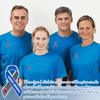 25 kusů odznáčků povědomí o cukrovce Hromadný typ 1 Prevence cukrovky Šedé a modré stužkové odznáčky pro diabetiky typu 1 A