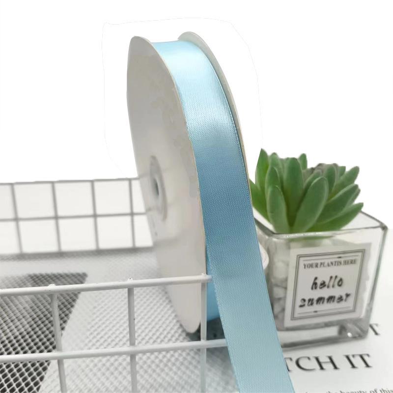 "95-Yard Solid Color Ribbon for Gift Wrapping, Cake Decor, Clothing Accessories, and Flower/Fruit Packaging - 2 Cm Width"