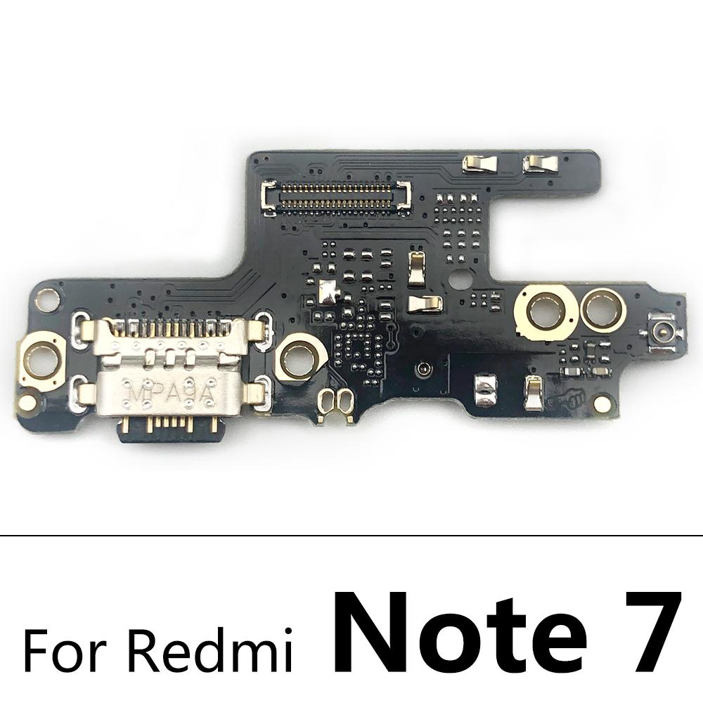 USB Dock Connector Charging Port Flex Cable For Xiaomi Redmi Note 1 1A 6 7 8 9 Pro 8T 9S 11 Pro Charger Board With Mic Module