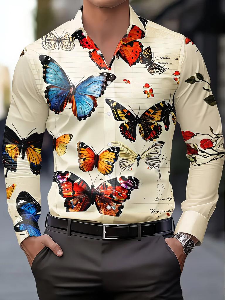 Must-Have Floral Print Long Sleeve Shirt, Perfect for Every Occasion