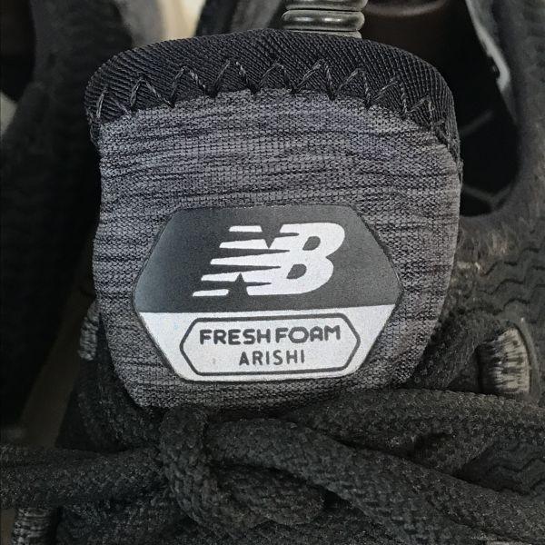 New Balance Arish Series WARIALB1 Running Shoes 23.5 Black Sneakers(USED)