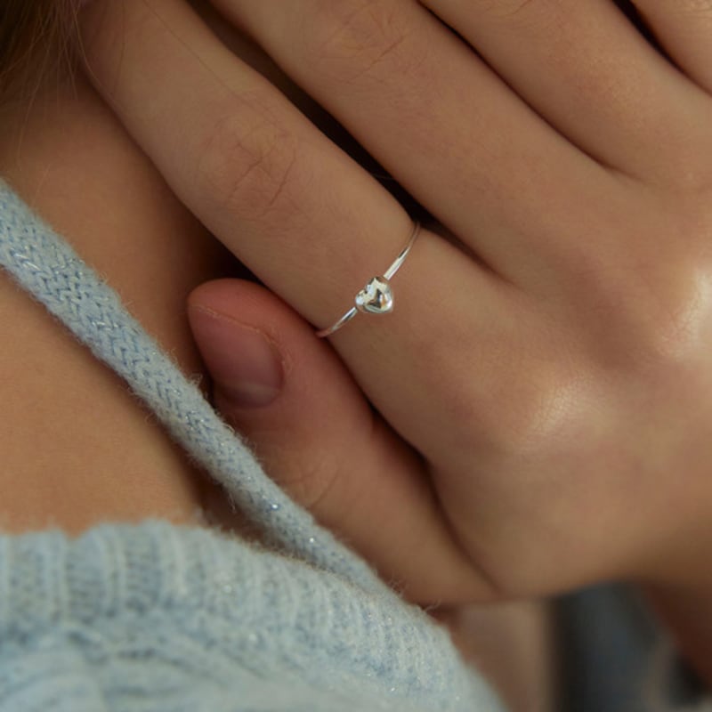 Murmur [925silver]Petit Heart Ring
