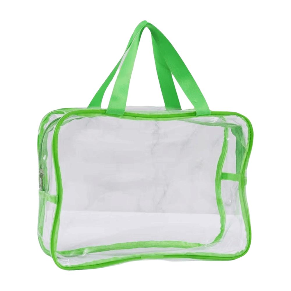 Transparent Makeup Bag Large Capacity Cosmetic Bag Clear Handbag  Suitable For Men Women