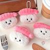 2 Pcs Cute shrimp Rice and vegetable roll doll versatile backpack pendant cartoon sushi doll key chain