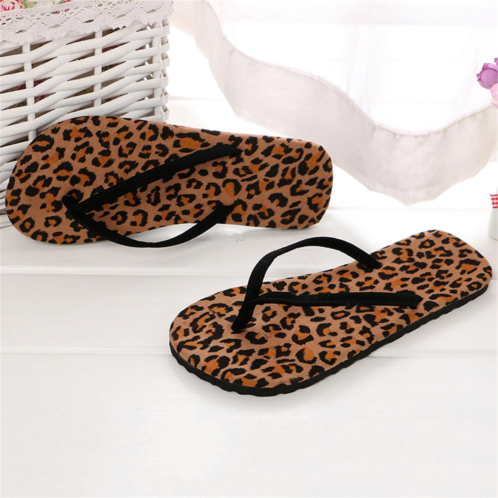 

Женские шлепанцы на плоской подошве, нескользящая модная повседневная дышащая уличная пляжная обувь 40 коричневый