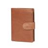 Short Men's Leather Card Holder with RFID Blocking Multi Slot Retro Casual Genuine Leather Handheld Wallet for Men Large Capacity