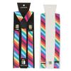 Unisex Y Back Suspenders 3 Clips Adjustable Elastic Braces