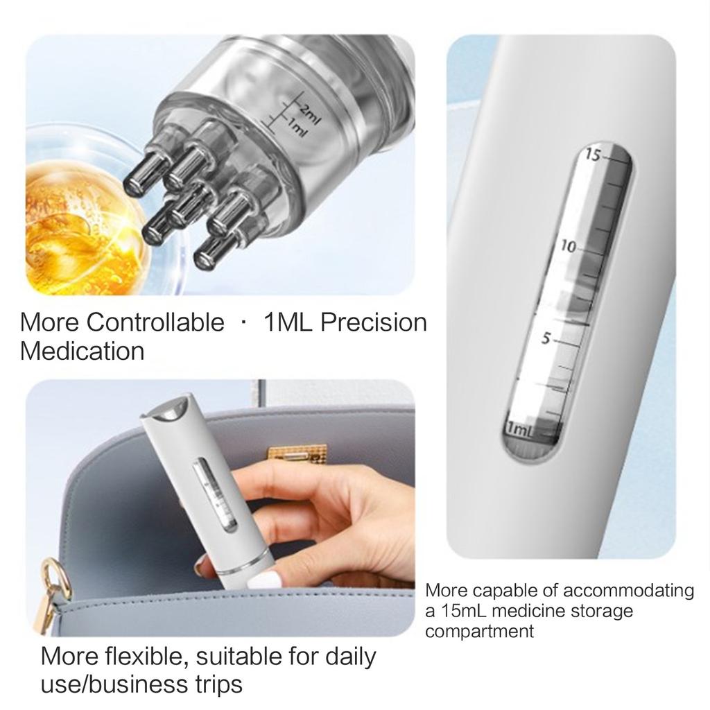 Håroljeapplikator Hodebunnsmassasjeapparat for Hårvekst Håroljeapplikator Oljedispenser for Hårpleiebehandlinger